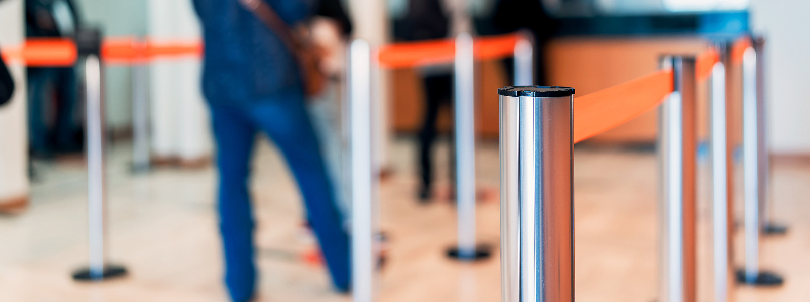 Close of queue divider at event