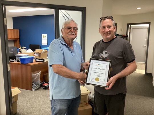 Glen Jones and Alan Harley.